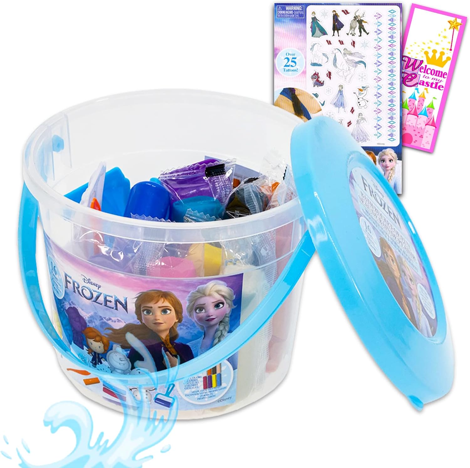 Disney Frozen Bath Toys for Girls Bundle 17 Piece Frozen