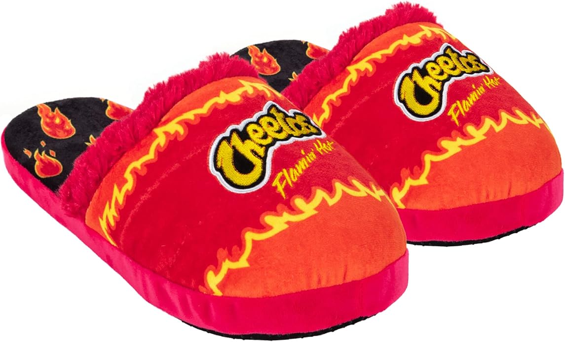 Flaming Hot Cheetos Slippers