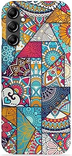 جراب حماية سيليكون مطبع للموبايل رقم 113 متوافق مع سامسونج جالاكسي S24 FE (شبكة الجيل الخامس 5G)