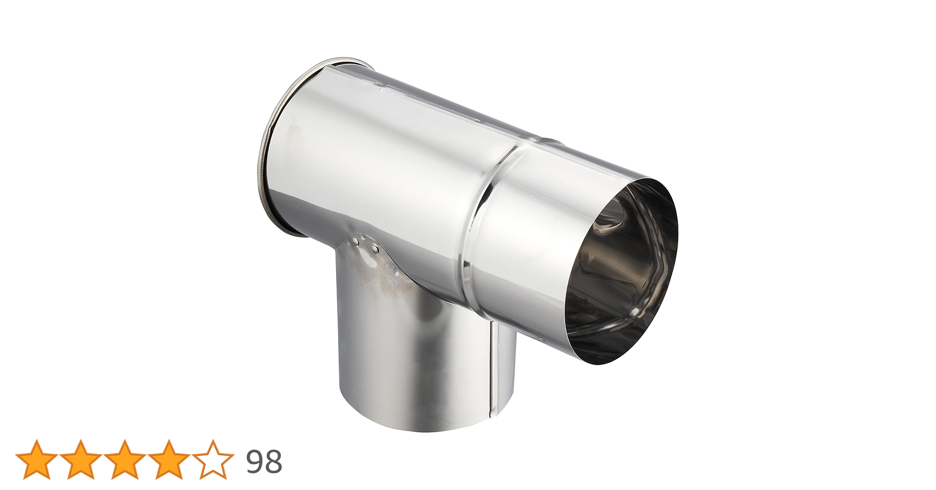 とんぼ形やじろべえ付き、竹形半直筒煙突セット(径80mm) トンボ形やじろべえ付き竹型煙突セット(径80mm)