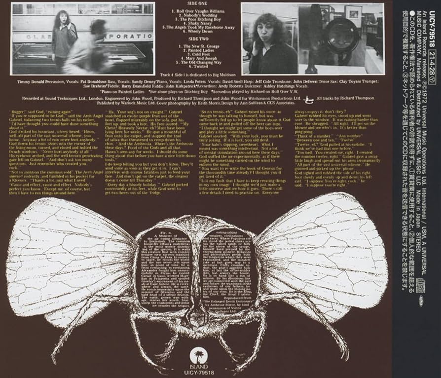 Richard Thompson - Henry The Human Fly (Japanese Reissue