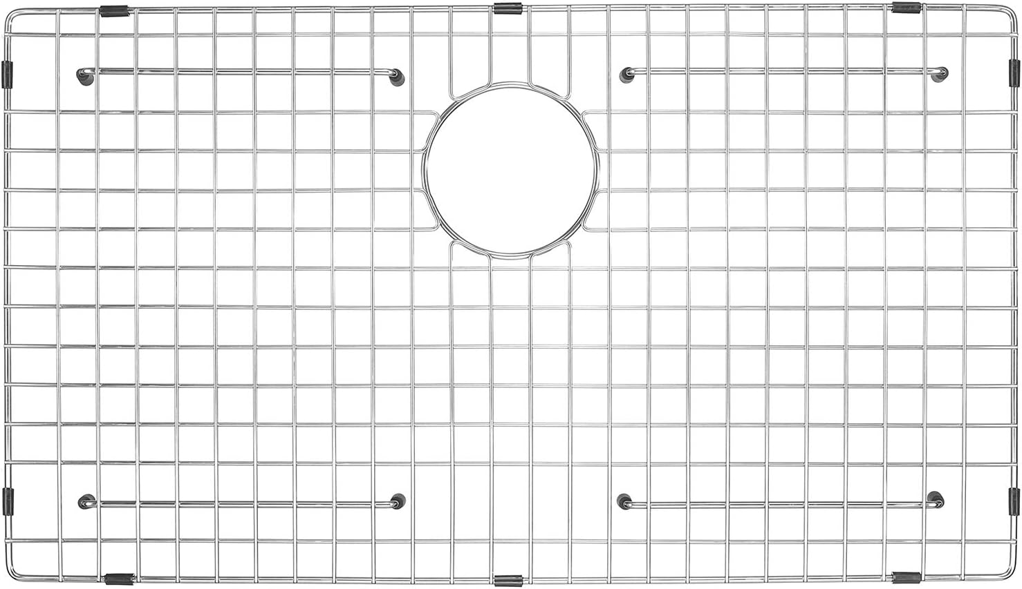 Serene Valley Kitchen Sink Protector and Sink Bottom Grid NDG3219, 304 Premium Stainless Steel, dim 29 9/16" x 16 9/16"