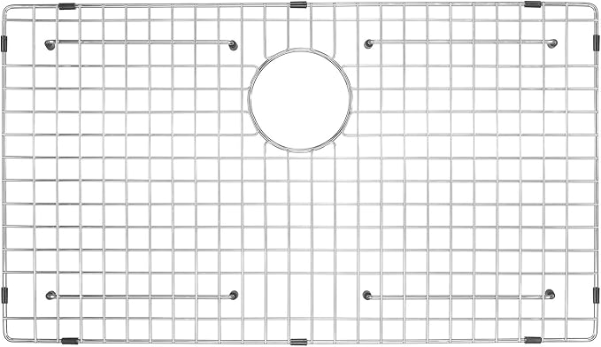 Serene Valley Kitchen Sink Protector and Sink Bottom Grid NDG3219, 304 Premium Stainless Steel, dim 29 9/16" x 16 9/16"
