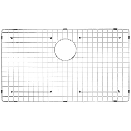 Serene Valley Sink Protector and Kitchen Sink Bottom Grid NDG3321, 304 Premium Stainless Steel, dim 29 11/16? x 15 11/16?