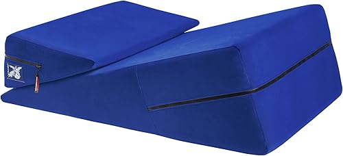 Miniatura 36 de Liberator Adventure Gear Cuña/Rampa para recámara Combo, Wedge/Ramp Combo (Short) 24", negro microfibra, 1, 1 negro microfibra,Gris,azul (Blue