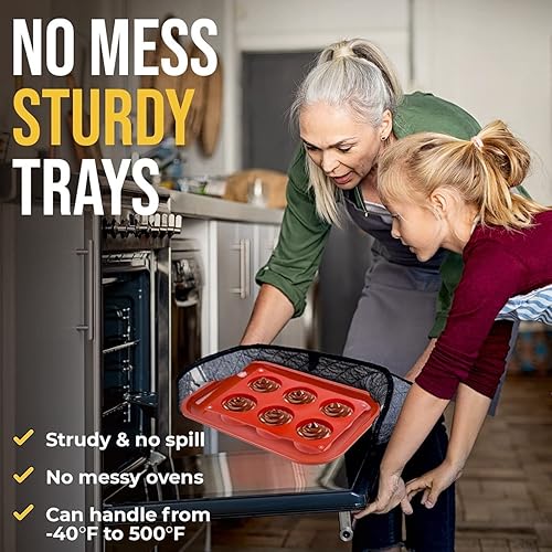 Miniatura 2 de Moldes redondos de silicona para chocolate dulces galletas Oreo gelatina resina jabón y más juego de 4 piezas con moldes de galletas de 2 cilindros