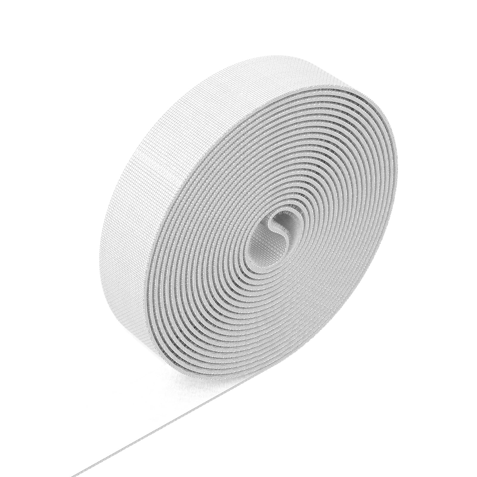 Hsioluted White 5M Recyclable Polyamide Cord Belts | Customizable Gripping Cable Management For Outdoor Electronics & Gardening Fastening Cable Ties