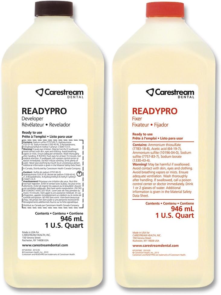 Carestream Health 1176262 Ready Pro Developer & Fixer Set 3/Pk