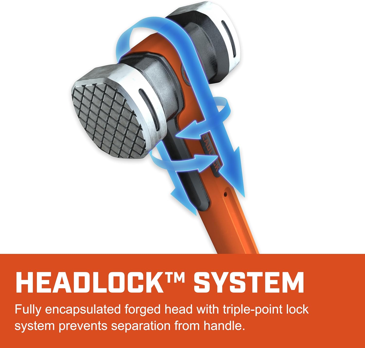 Crescent 8 lb. HEADLOCK™ Fiberglass Sledgehammer | CSHF8