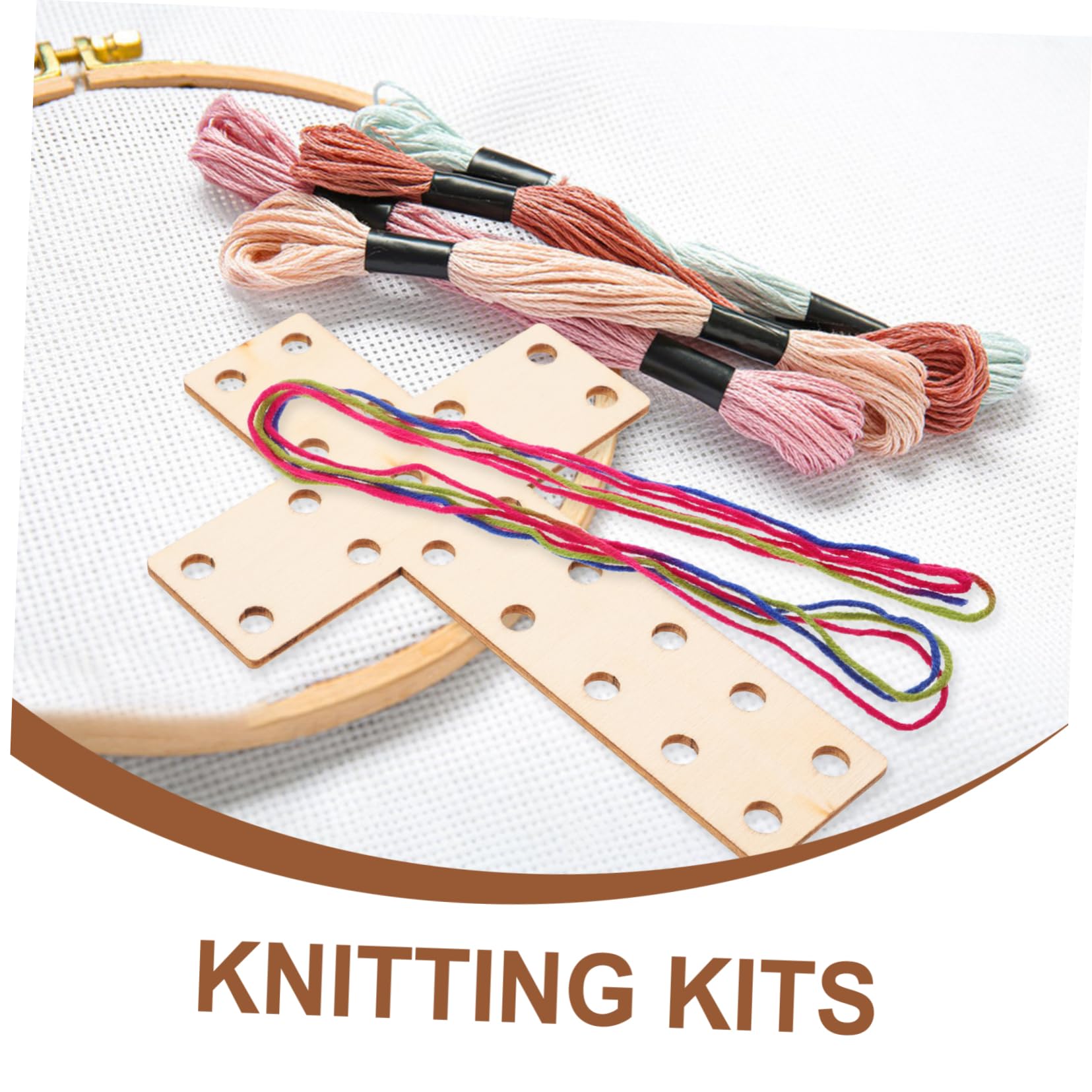 Amazon.com: TEHAUX 1set Yarn Weaving Cross Complete Wooden Craft