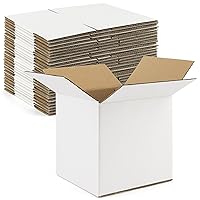 Vista 15 de Golden State Art, Paquete de 28 cajas de envío de 5 x 5 x 5 para tazas de café, velas, regalos por correo, embalaje, almacenamiento, caja de cartón