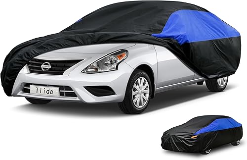 Miniatura 188 de Funda para automóvil Nissan Rogue impermeable para todo tipo de clima, cubierta exterior completa ligera para automóviles, exteriores, sol, UV, 08