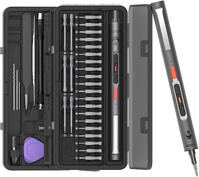 Pen Electric Screwdriver with Drilling,250RPM,0.15-0.6N.m,for Phone,Laptops