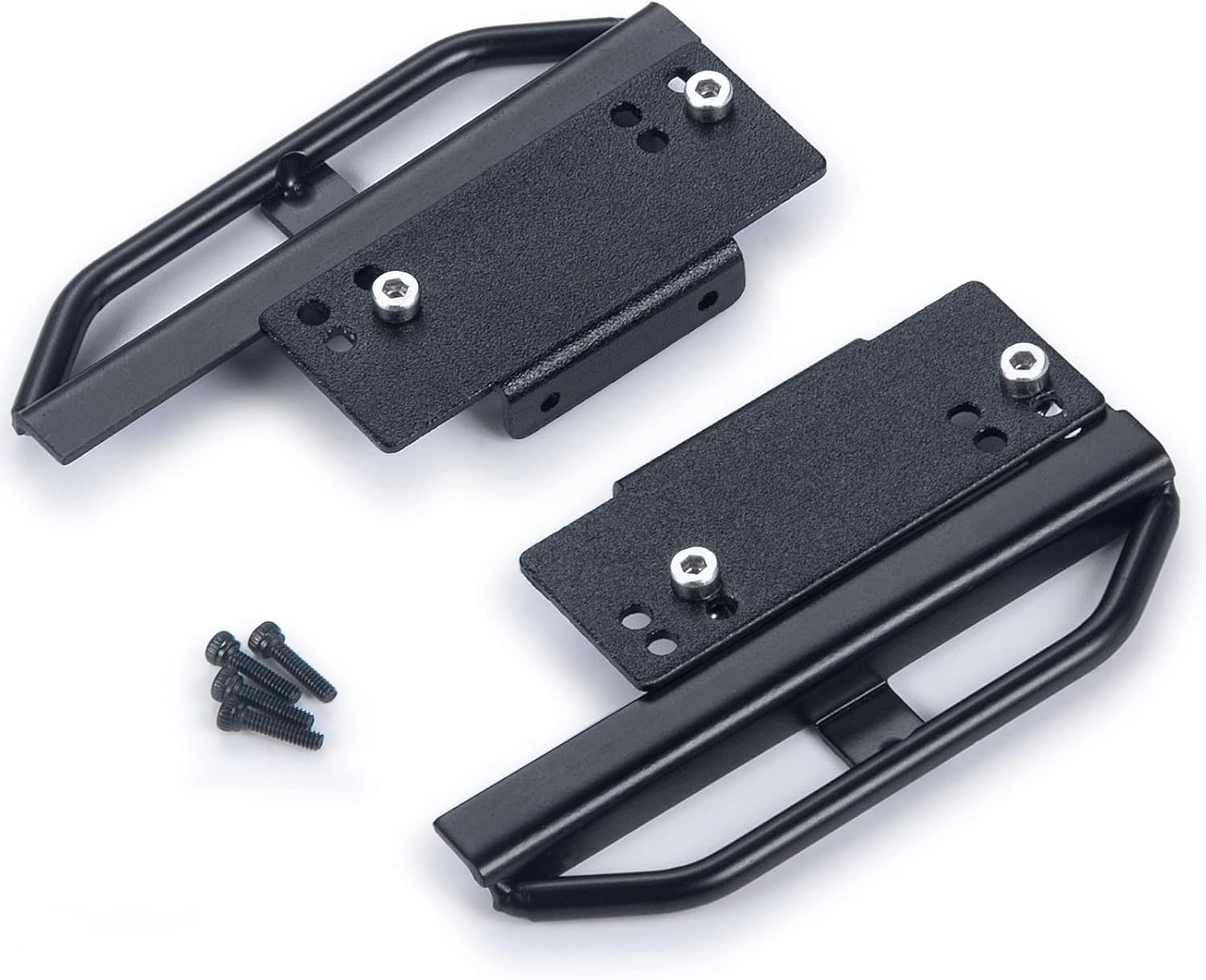 MORLORDY RC Rock Rails Side Pedal Running Board Foot Plate Rock Slides for 1/24 RC Crawler Car Accessories SCX24 Upgrades Parts