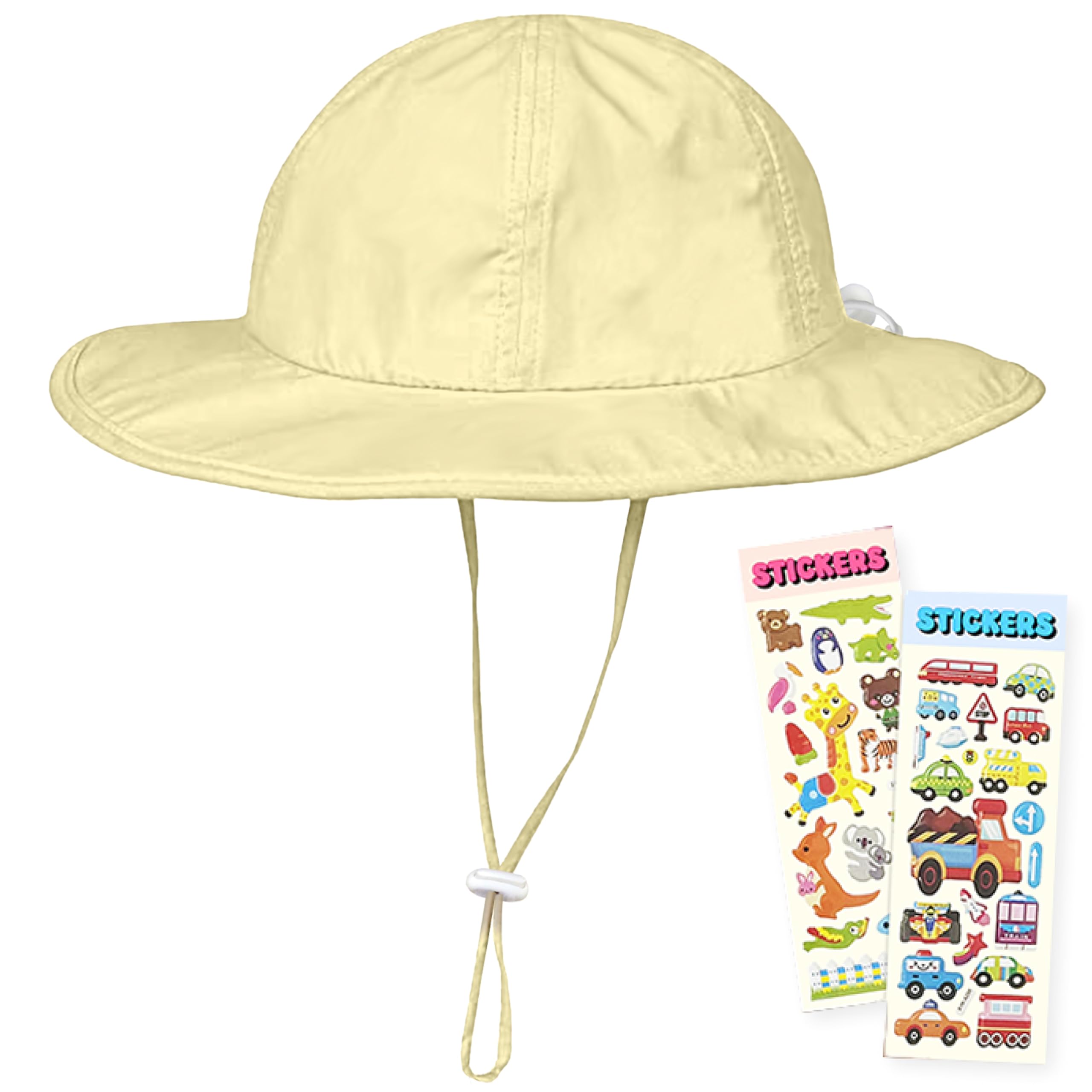GearTOP Kids Sun Hat UPF 50+, Wide Brim Summer Sunhat for Girls and Boys