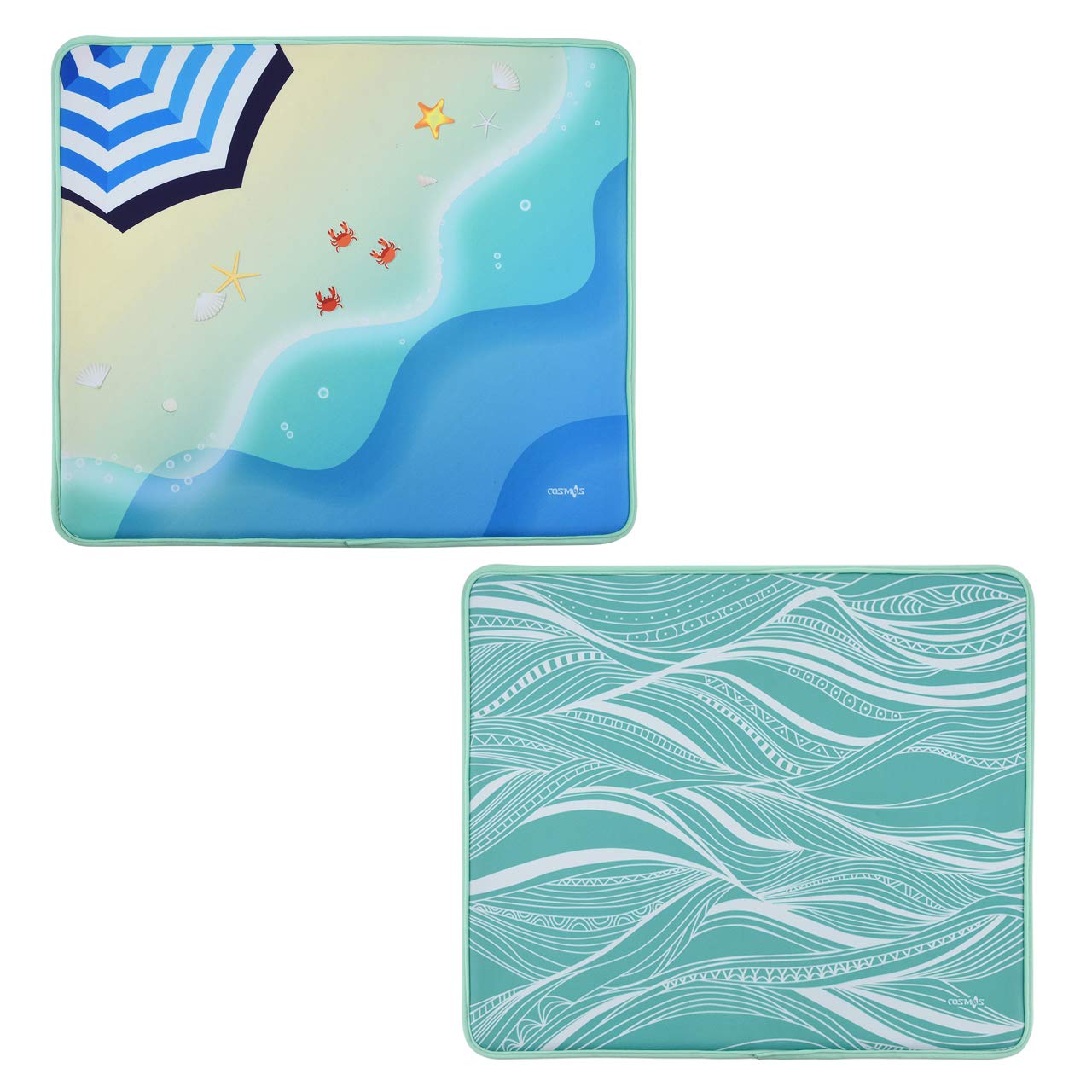 CM Multifunction Soft Neoprene Swimming Pool Mat - Poolside Seating Mat, 18 x 15.5 inches