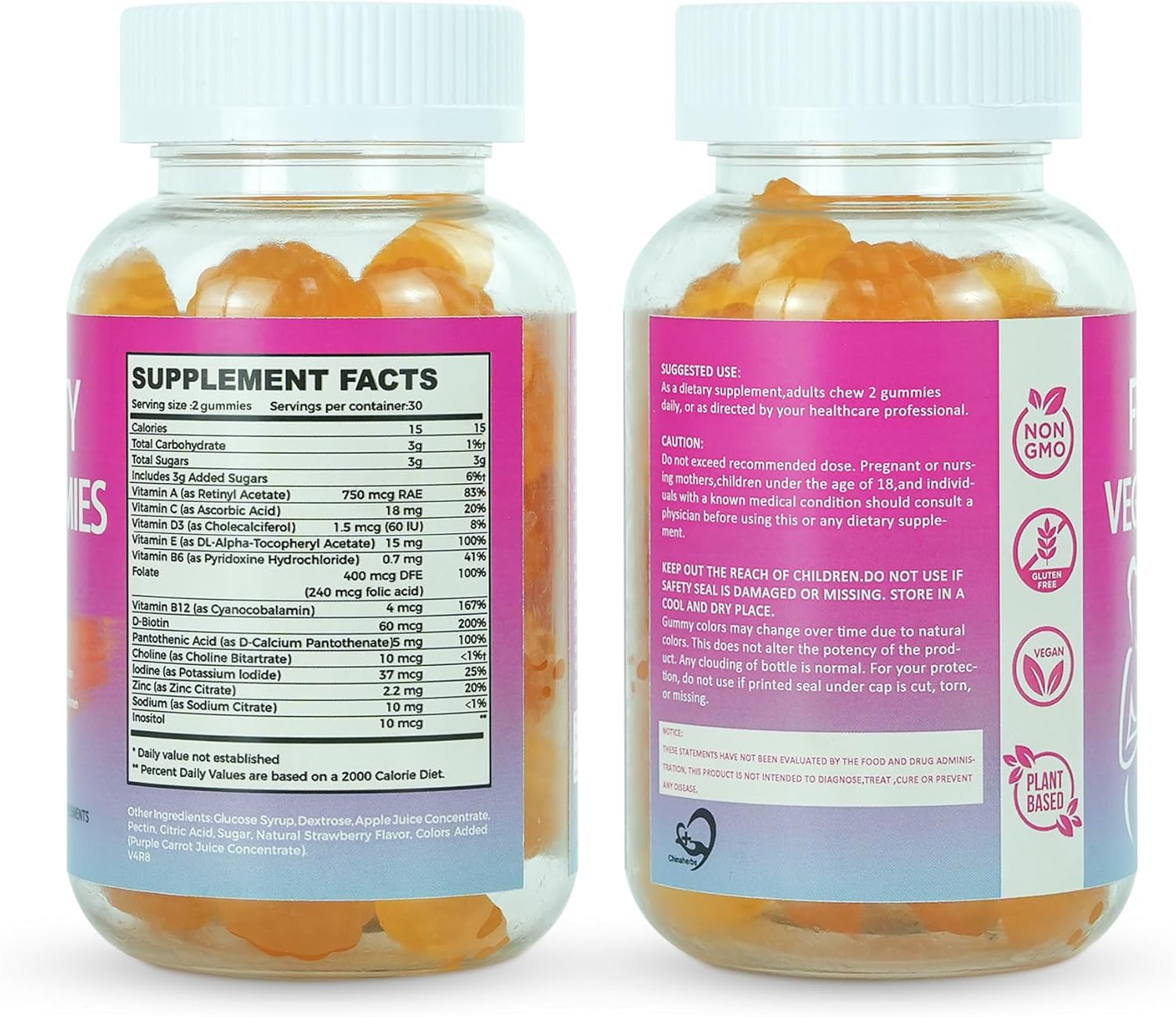 Fertility Gummies for Women to Get Pregnant Fast, Folic Acid Conception Gummies to Boost Fertility for Her, 60 Count Fertility Vitamin Gummy Support Hormone Balance, Ovulation & Period Cycle - Image 7