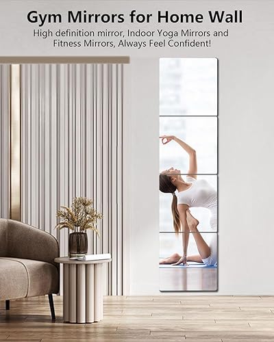 Miniatura 6 de NKJVE Espejo de ducha inastillable para afeitar, espejo de afeitado (más grande, 10.8 x 8), pequeño espejo de maquillaje de pared para camping,