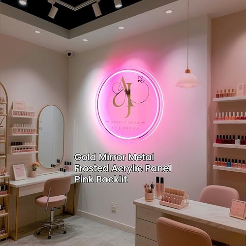 Miniatura 4 de Letrero de neón personalizado para negocios, letrero LED personalizado para pared, letreros de neón personalizados para salones de uñas, estudios de