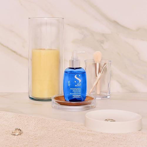 Miniatura 3 de ALFAPARF MILANO Semi Di Lino - Spray sin enjuague para cabello fino, espray voluminizador que añade cuerpo y grosor duraderos, antiencrespamiento,