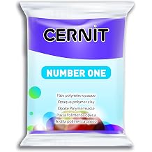 Cernit 1-Piece Clay N1 56 G Violet, Violet