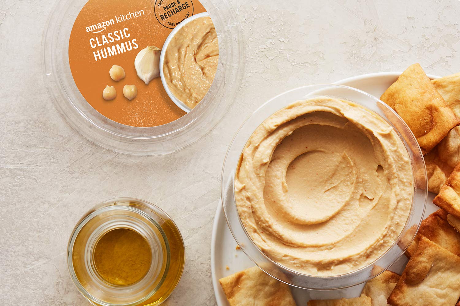 Amazon Kitchen Classic Hummus, 16 Oz