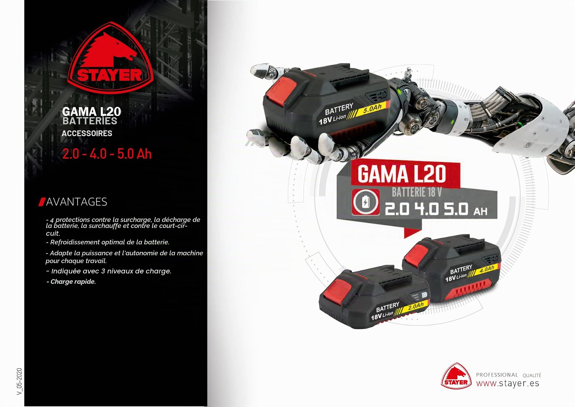 Batería 18V 2.0Ah