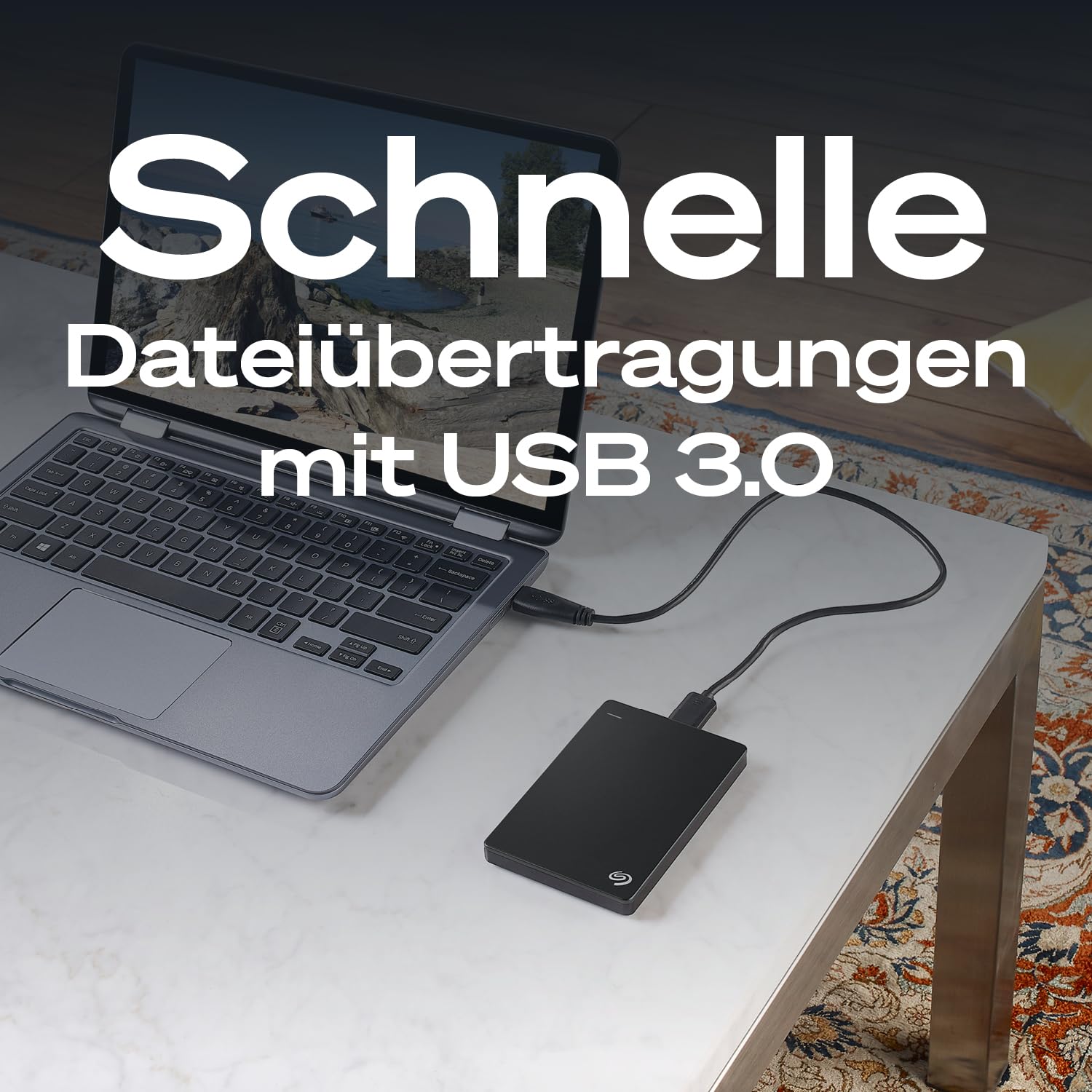 Seagate Portable Drive 2TB tragbare externe Festplatte 2.5 Zoll USB 3.0