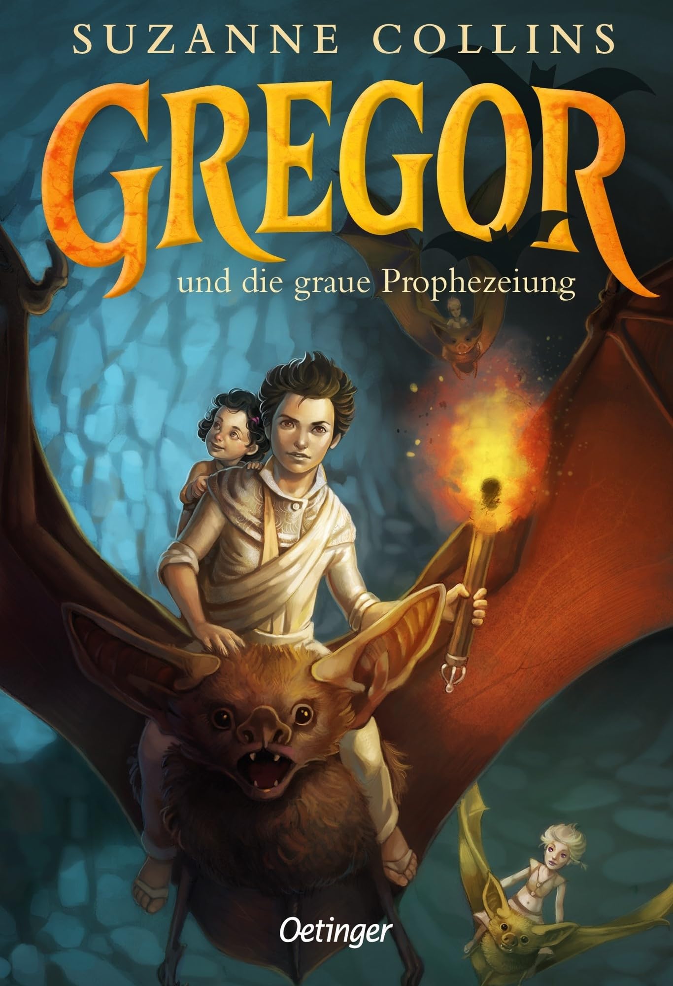 Gregor 1. Gregor und die graue Prophezeiung: Spannender Auftakt der Fantasy-Reihe ab 10 Jahren von der Bestsellerautorin von "Tribute von Panem" als Taschenbuch (Gregor im Unterland, Band 1)