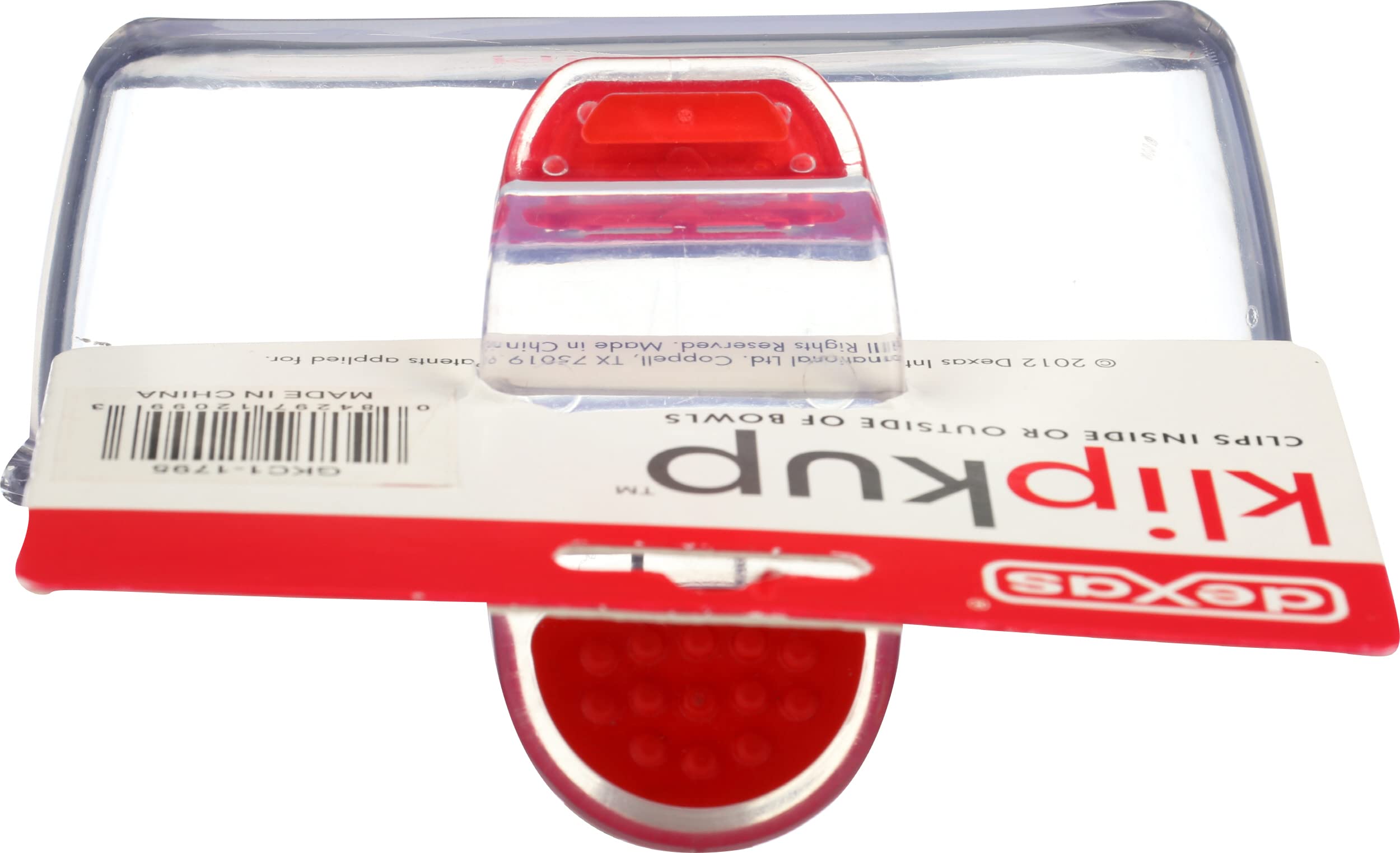 Dexas Klipkup Clip- On Condiment Cup, 1 Cup Capacity, Red by Dexas