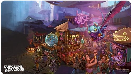 Miniatura 2 de Ultra PRO - Dungeons & Dragons Light of Xaryxis - Tapete de juego de cartas ideal para juegos de cartas y batallas contra amigos y enemigos,