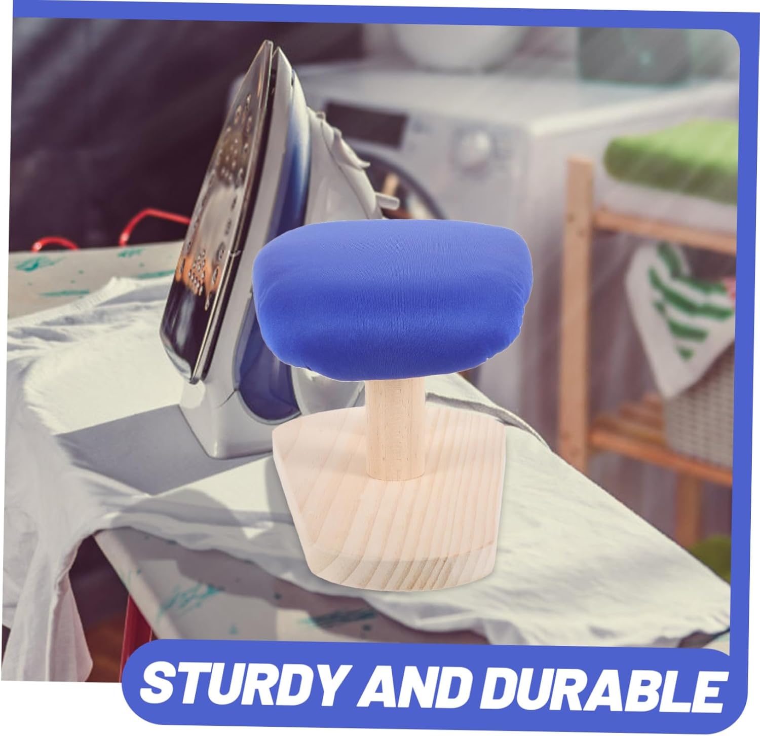 NUOBESTY Household Ironing Board Sleeve with High Temperature Resistant Cover Elastic Edge for Tight Fit Breathable Quick-Dry for Sleeves and Areas Practical Tabletop Ironing Tool for