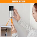 Vis de sonnette de porte, T6 T15 Remplacement de tournevis compatible avec la sonnette vidéo 1 2 3 Pro pour le changement de batterie WiFi Mot de passe Réinitialiser l'accès