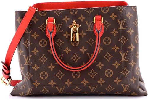 Pre-Loved Flower Tote, Red