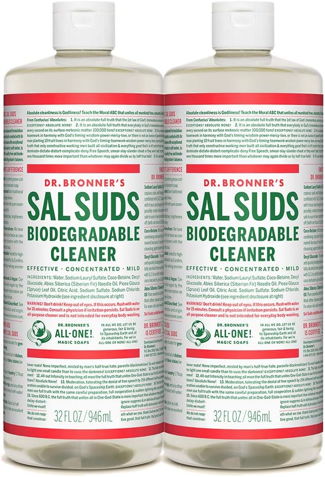 Dr. Bronner's Sal Suds Biodegradable Cleaner (32 Ounce, 2