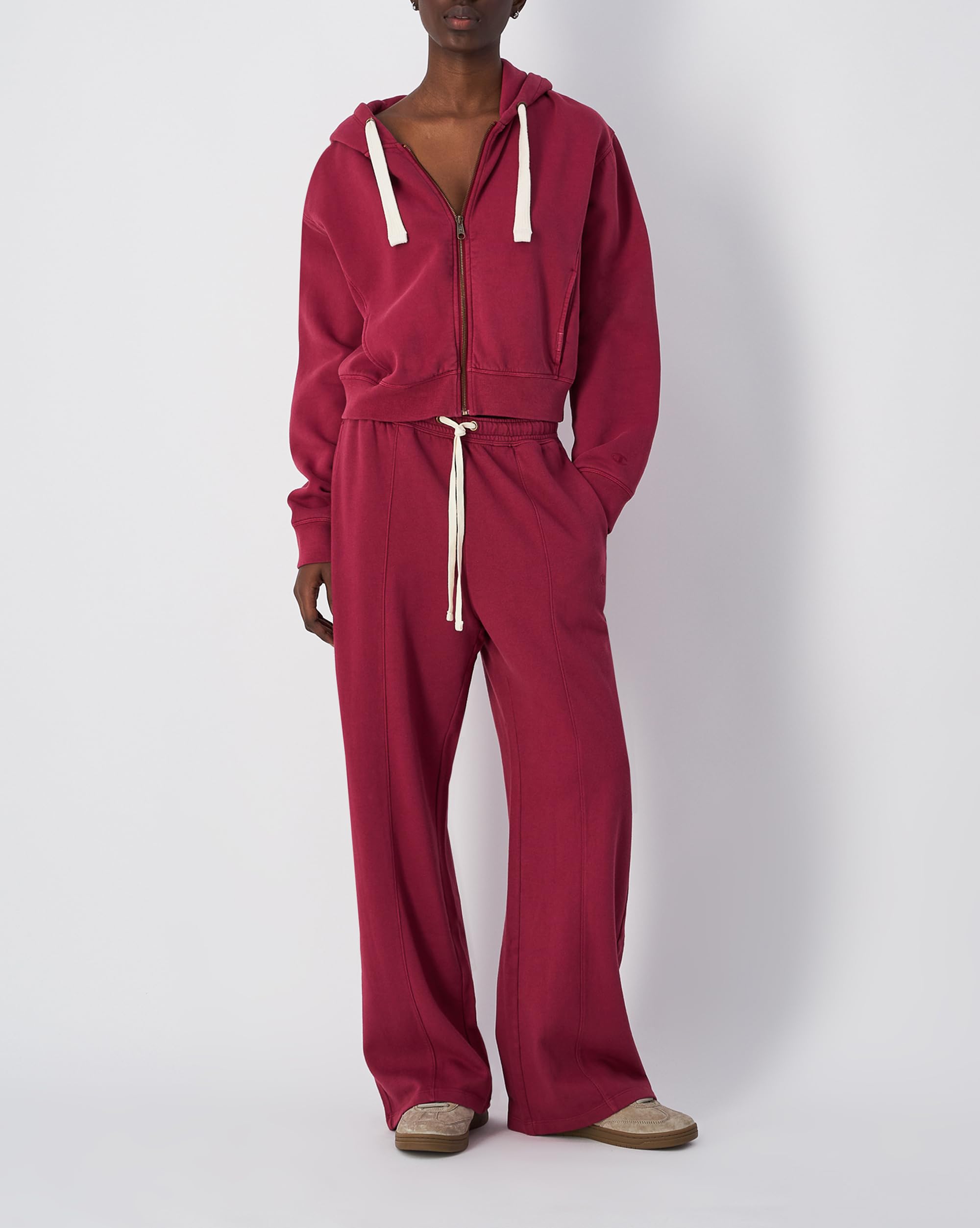 Champion Legacy Vintage Wash W (117638) - Nano-fleece Szeroki Noga - Spodnie dresowe Kobiety