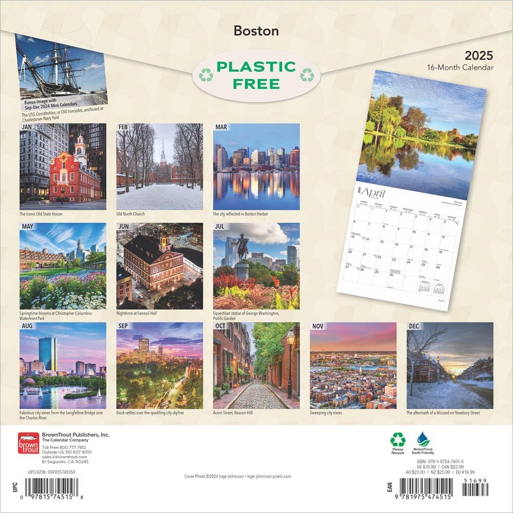 Boston | 2025 12 x 24 Inch Monthly Square Wall Calendar | Plastic-Free | BrownTrout | USA United States of America Massachusetts Northeast City: Browntrout: 9781975474515: Amazon.com: Books boston-2025-12-x-24-inch-monthly-square-wall-calendar-plastic-free-browntrout-usa-united-states-of-america-massachusetts-northeast-city-browntrout-9781975474515-amazon-com-books