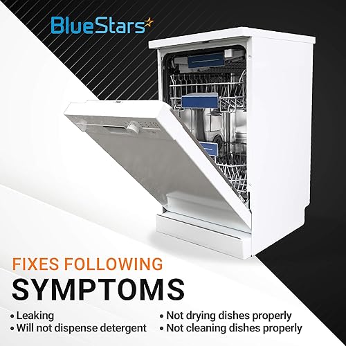 Vista 4 de BlueStars WPW10077881 - Tapa dispensadora de lavavajillas ultraduradera, compatible con lavavajillas Whirlpool KitchenAid, sustituye a W10077881