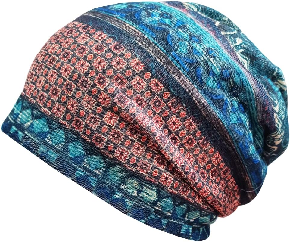 Women's Baggy Slouchy Beanie Chemo Hat Cap Scarf - Image 3
