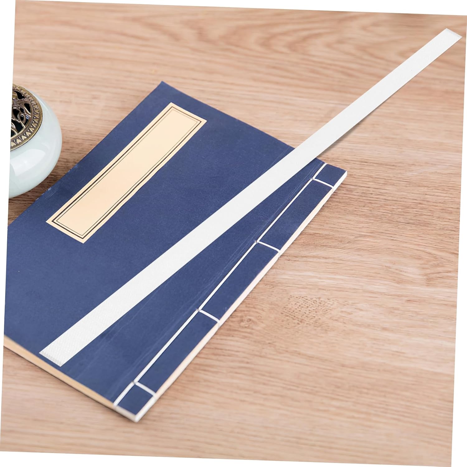 SHOWERORO 20pcs Thermal Binding Glue Strips for Book Repair Hot Melt Adhesive Tape for Document Binding for Office and Craft Projects Full Adhesive Backing