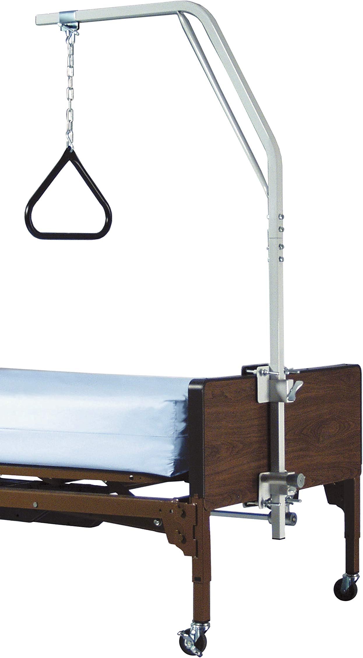 Lumex 2800A Versa-Helper Trapeze Bar for Bed Mobility, Chrome, Medical Assist Handle, Optional 2840A Floor Stand (Sold Seperately)
