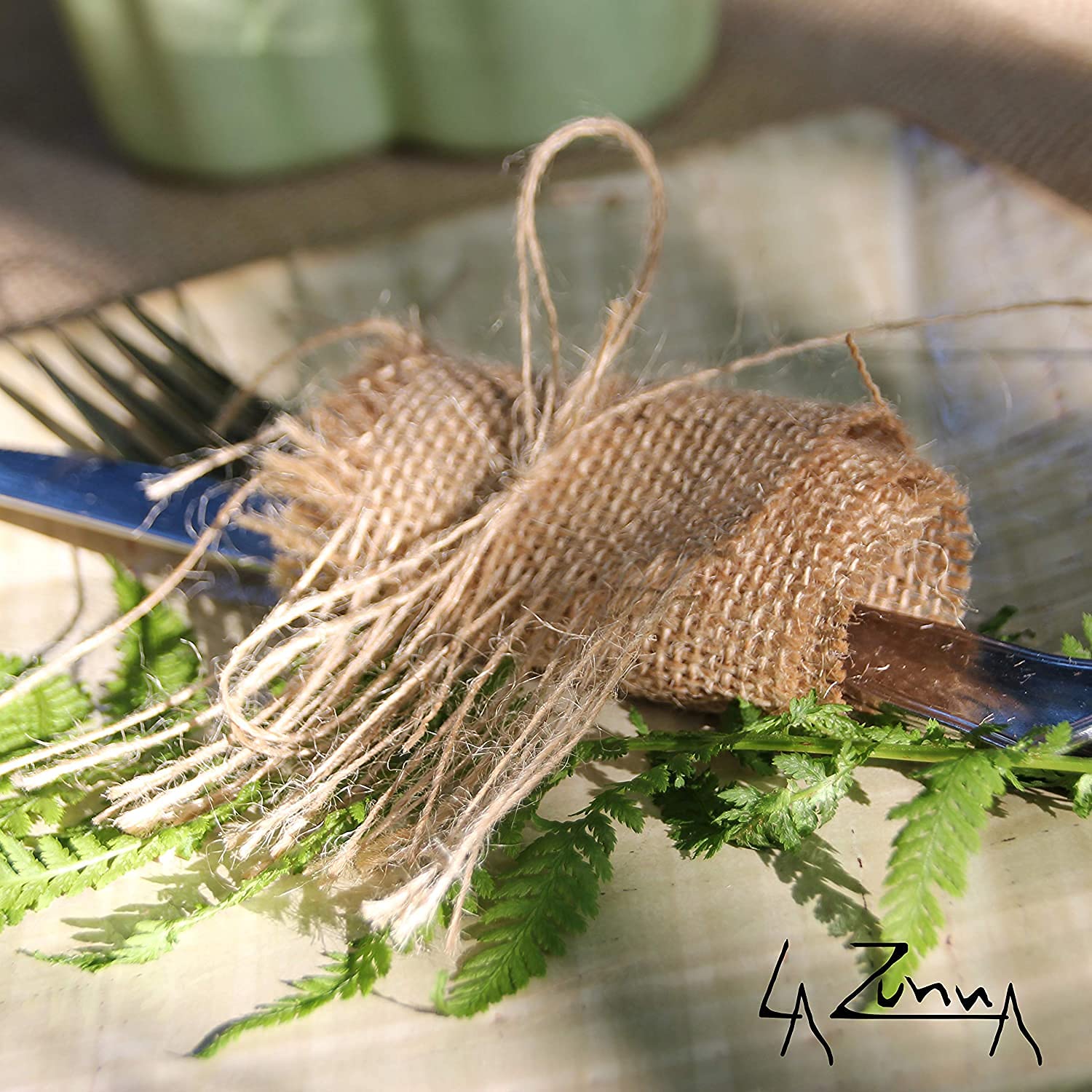 Natural Tela de yute arpillera por metros ,Ancho158 cm ,camino de mesa arpillera decorativa para hacer adornos para fiestas de Navidad Decoración De Bodas del hogar y envoltura de regal(Size:1.58mx3m)
