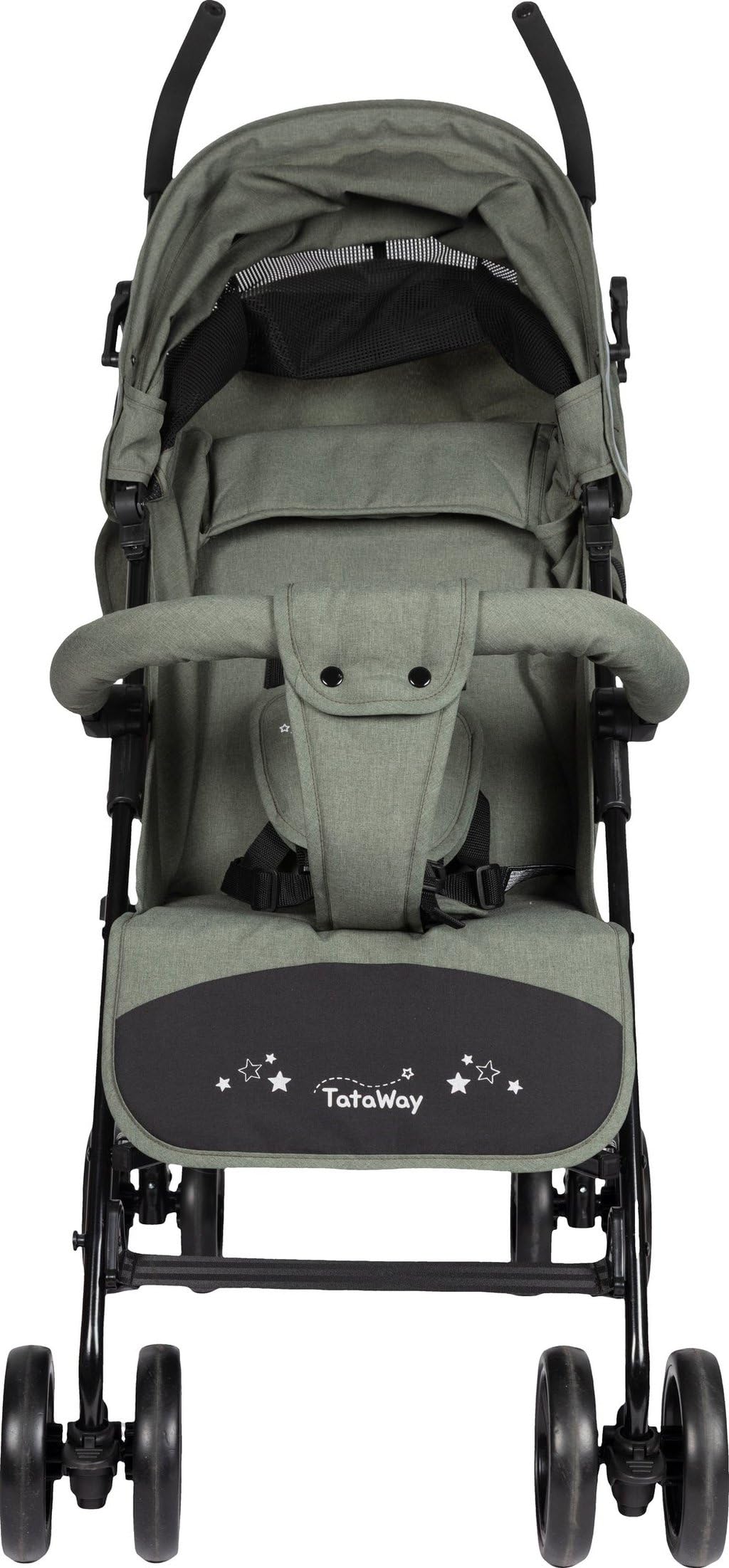 Wózek Easy Walk Sage-Green — Elegancja, Komfort I Funkcjonalność Dla Dorastających Dzieci, Idealny Na Każdy Spacer
