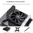 Thermalright AXP90-X47 Black Low Profile CPU Air Cooler, 47mm Height, 3.74 Inches, AMD AM4/Intel 115X/1200, Desktops, Servers, Radiators gallery image