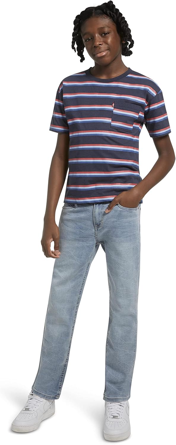 Levi's Boys 502 Regular Taper Fit Performance Jeans - Image 9