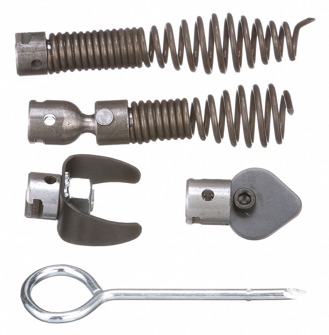 RIDGID 48482 T-250 Juego de herramientas de 5 piezas, incluye T-203, T-205, T-210, T-217, A-13, compatible con cables de serpiente C-4, C-6 y máquinas fregadero K-40, K-45AF, K-50