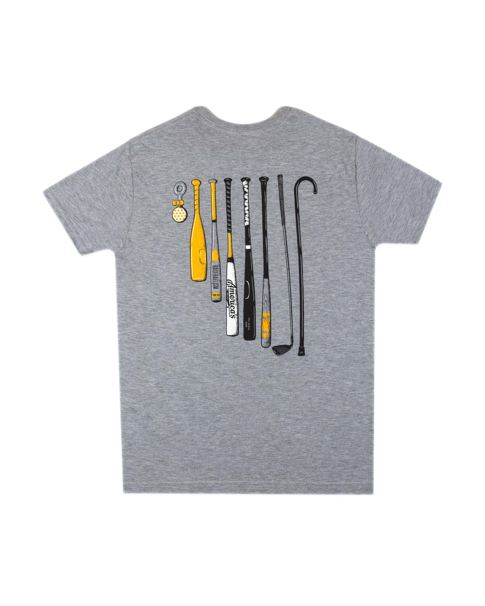 Baseballism Sticks Grey