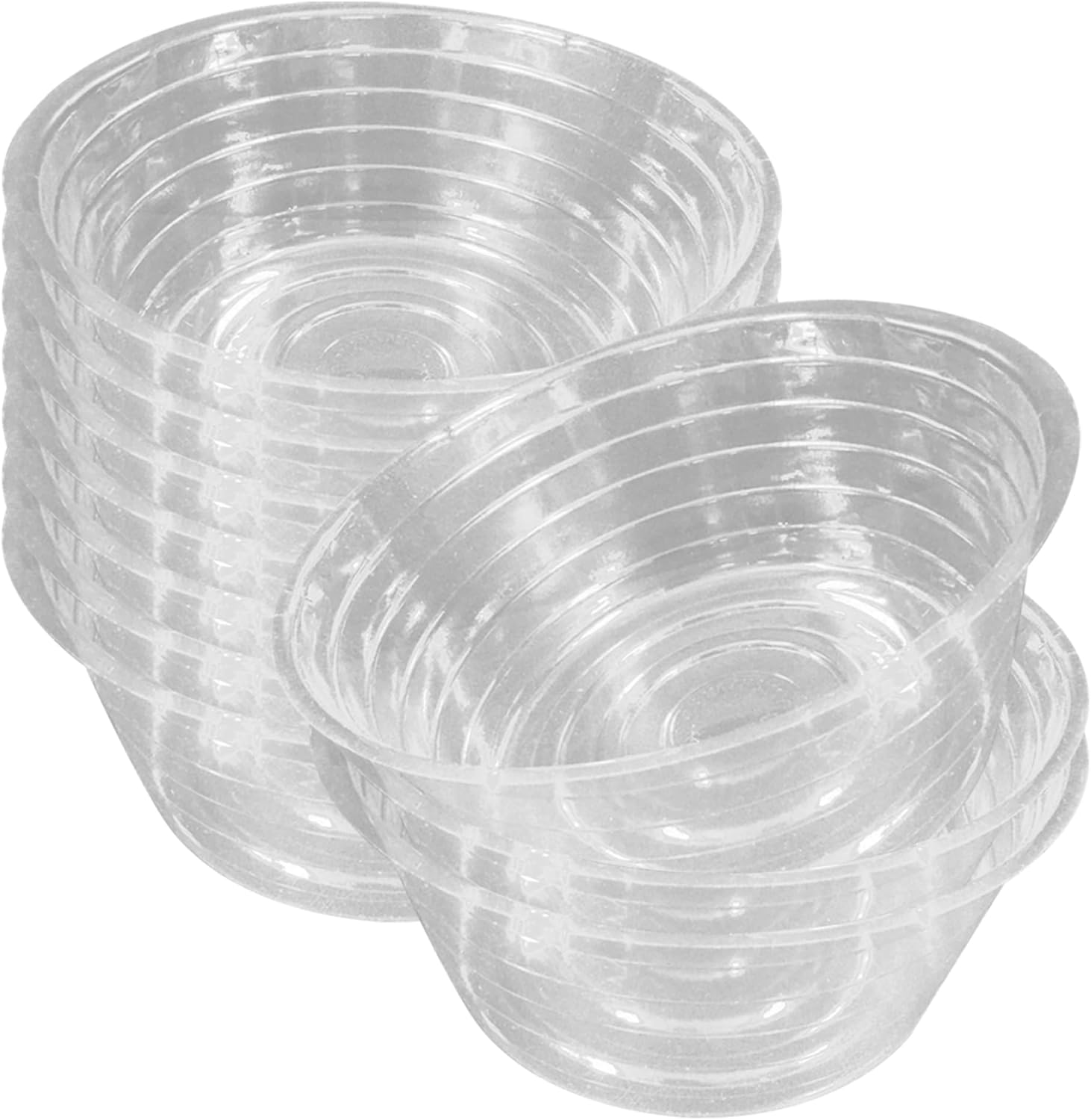 Comebachome 10PCS Deep Plant Saucer, 10 Inch Plastic Plant