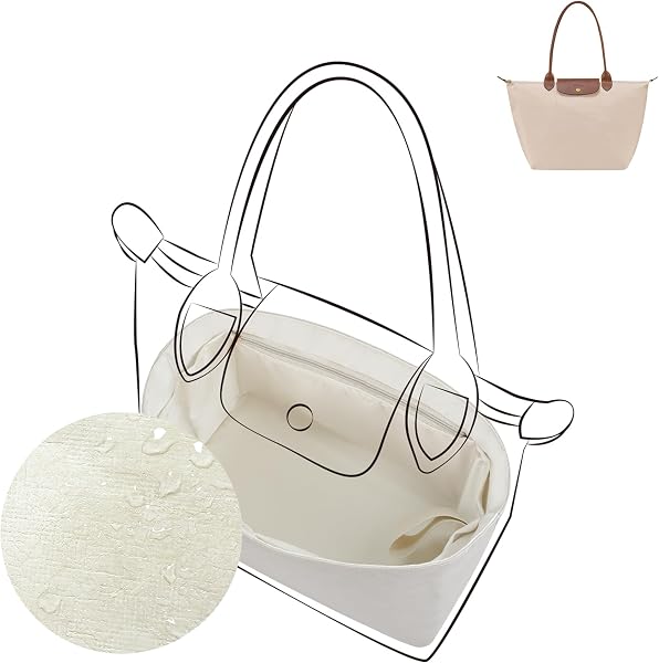 DGAZ Lightweight Bag Organizer voor Longchamp Le Pliage