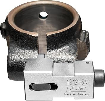 Hazet Universal Mechanical Expander 4912-5N 1/4-inch Square Drive 1/4 inch (6.3 mm) square hollow length 60 mm width 24 mm height 30 mm 163 g holding with SW 17 mm